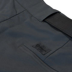 Davis BFX Pro Flat Front Charcoal Plate Umpire Pant