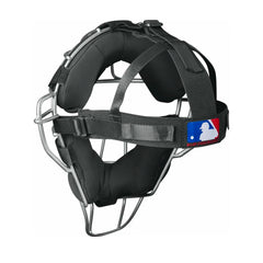 Wilson Dyna-Lite Titanium Umpire Mask - Black/Tan PU/Leather Pads