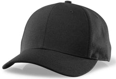 Richardson Black 6-Stitch Base Umpire Hat (MMUA)