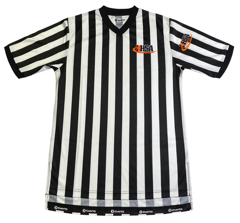 Davis Signature Series Basketball Referee Shirt (IHSA) Gerry Davis Sports