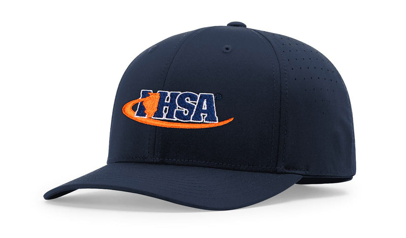 Illinois (IHSA) Richardson 753 Navy 8-Stitch Performance Ignite LT Umpire Hat