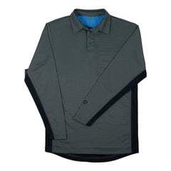 Davis BFX MLB Homage V2 Side Panel LS Charcoal Umpire Shirt