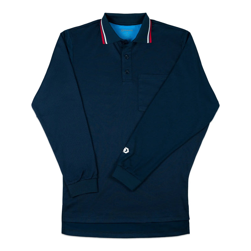 Davis BFX Traditional LS Navy Umpire Shirt (SUA)