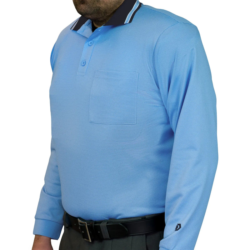 Davis BFX Traditional LS MLB Blue Umpire Shirt