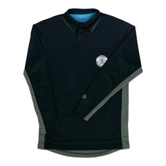 Davis BFX MLB Homage V2 Side Panel LS Black Umpire Shirt (Maine)