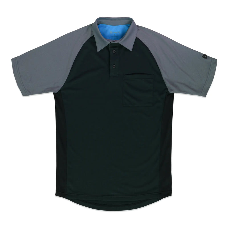 Davis MX3 Black/Charcoal Raglan Sleeve Umpire Shirt