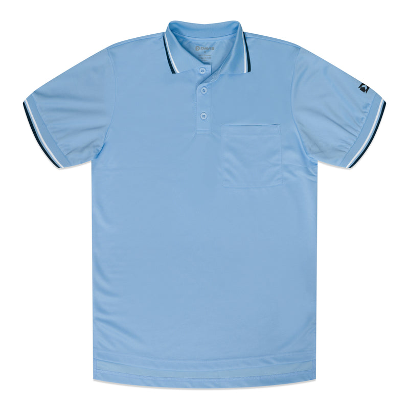 Davis Core Traditional Powder Blue Umpire Shirt