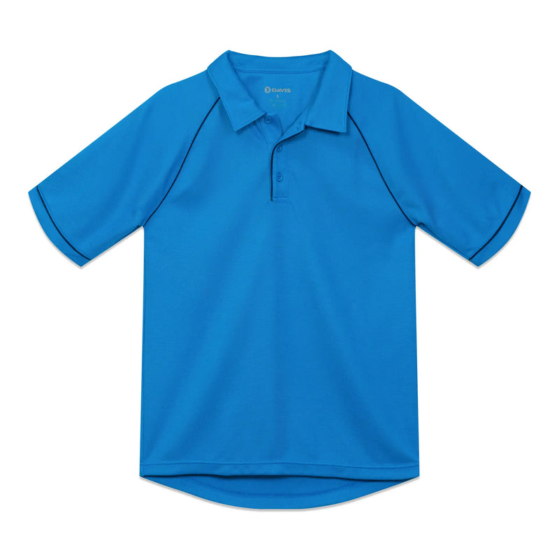 Davis C3 Bright Blue Raglan Sleeve Volleyball Referee Shirt