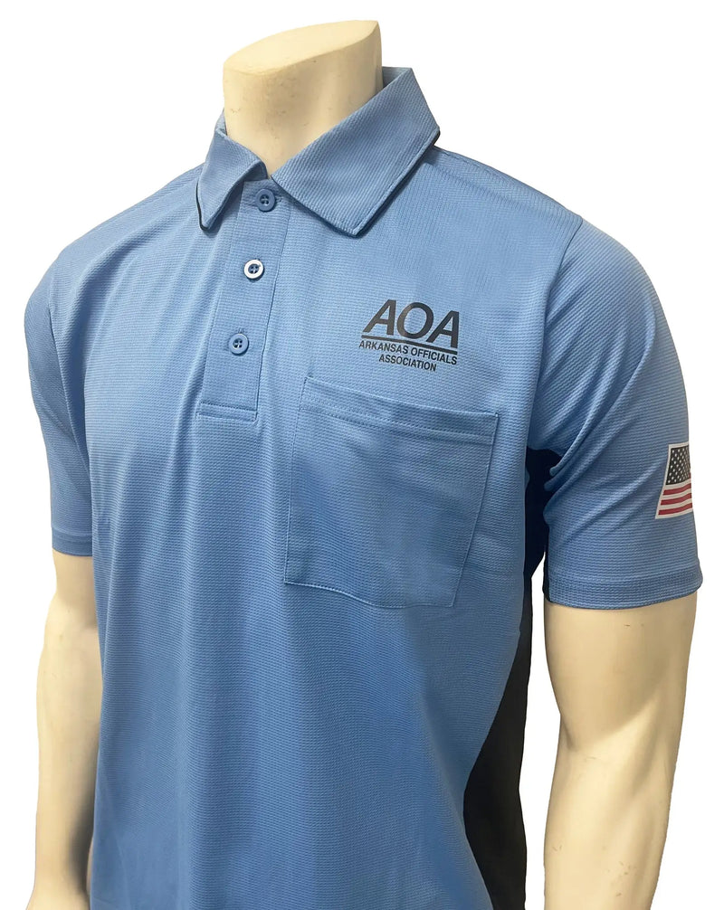 Smitty MLB Replica Sky Blue Umpire Shirt V2 (AOA)