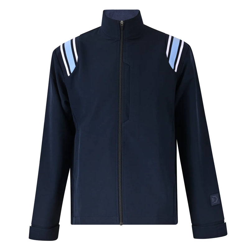 Davis BFX Soft Shell Navy/Powder Blue Traditional Jacket