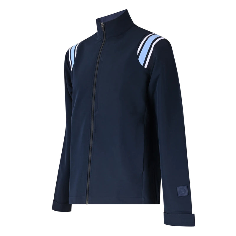 Davis BFX Soft Shell Navy/Powder Blue Traditional Jacket