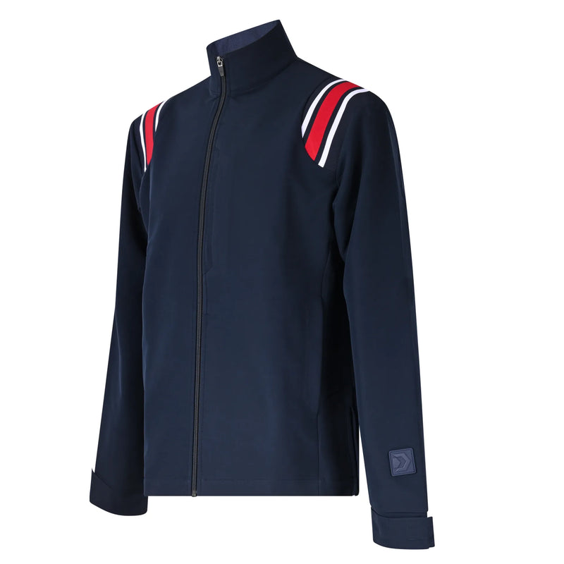 Davis BFX Soft Shell Navy/Red Traditional Jacket