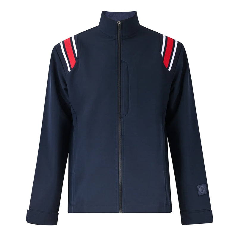 Davis BFX Soft Shell Navy/Red Traditional Jacket