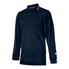 (LVBK) Davis BFX Traditional LS Navy Umpire Shirt
