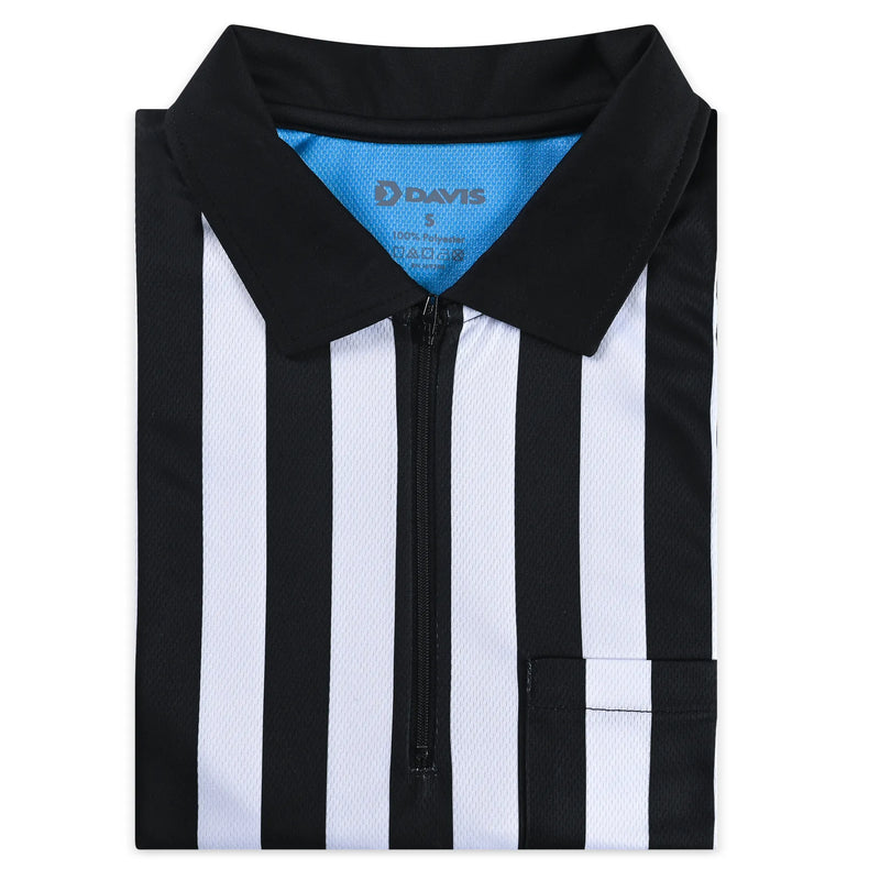 Davis BFX 1" Stripe Football Referee LS Shirt