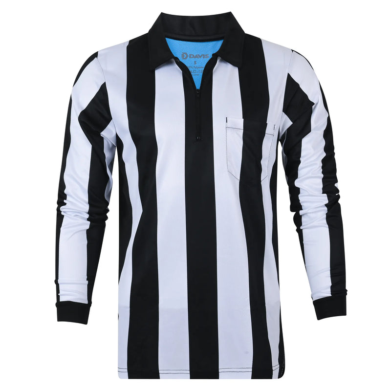 Davis BFX 2" Stripe Football Referee LS Shirt