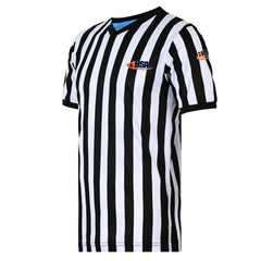 Illinois (IHSA) Davis BFX 1" Stripe Referee Shirt - Tall