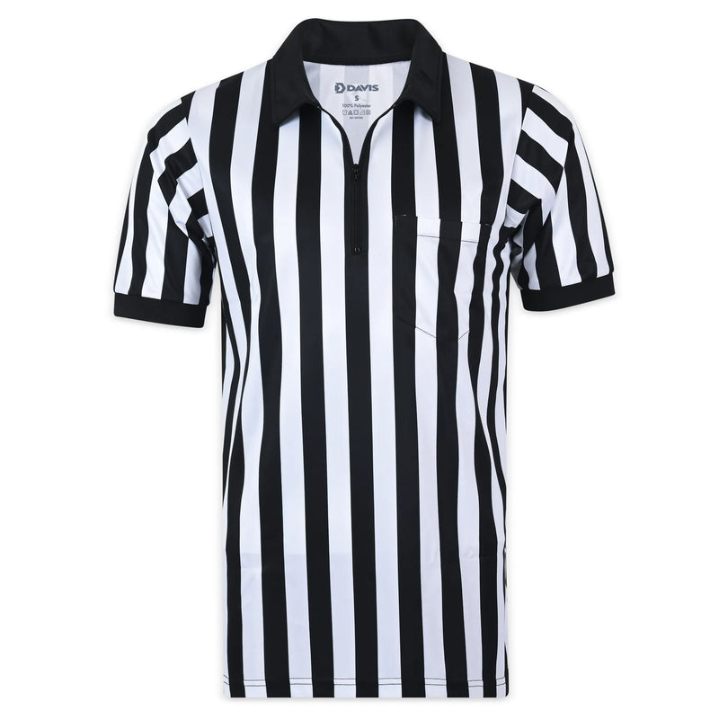 Davis Core 1" Stripe Football Referee Shirt