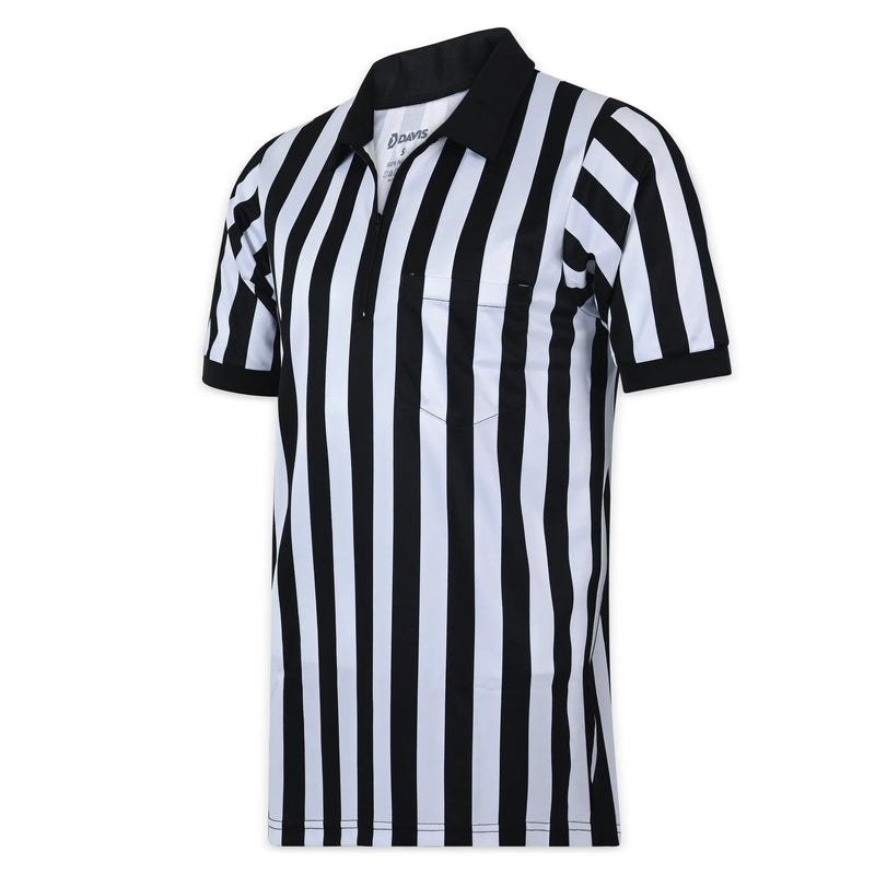 Davis Core 1" Stripe Football Referee Shirt