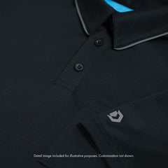 Davis BFX MLB Homage V2 Side Panel Black Umpire Shirt (Little League)