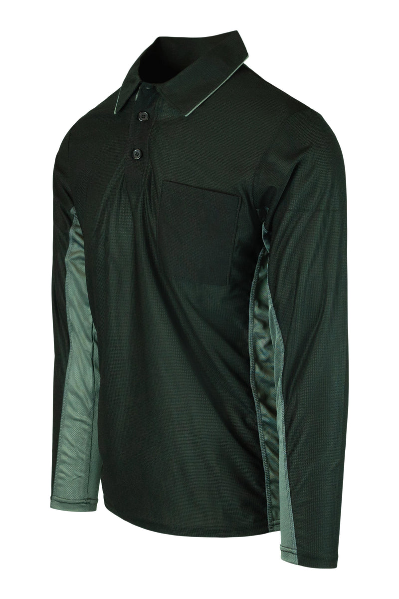 Davis Homage MLB Replica LS Black Umpire Shirt