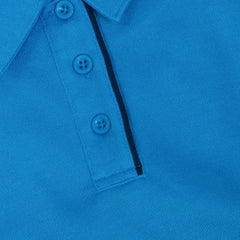 Davis C3 Bright Blue Raglan Sleeve Volleyball Referee Shirt