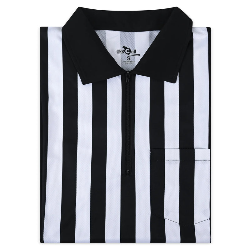 GR8 Call 1" Stripe Soft-Tech Football Referee Shirt