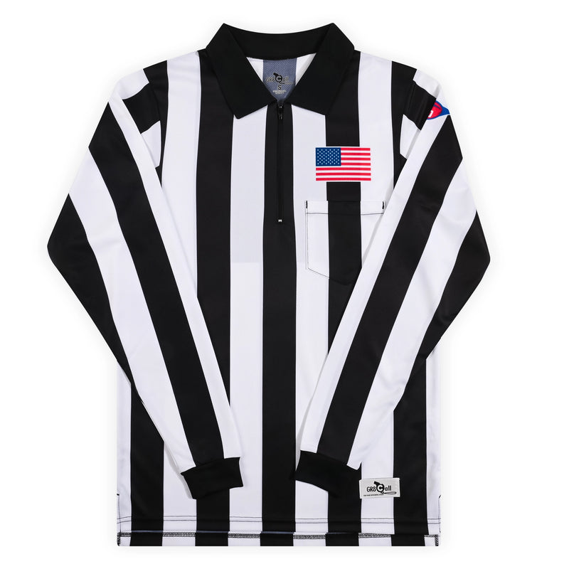 GR8 Call 2" CFO College Soft-Tech Football Referee Long Sleeve Shirt