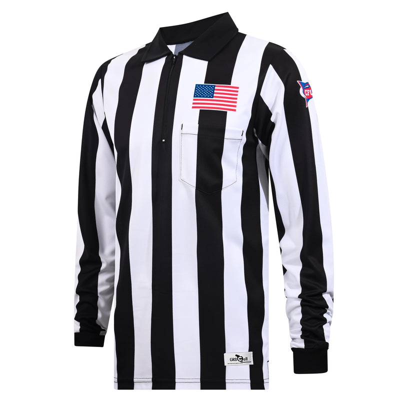 GR8 Call 2" CFO College Soft-Tech Football Referee Long Sleeve Shirt