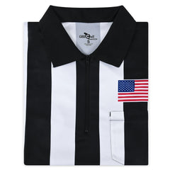 GR8 Call 2.25" Ultra-Tech Football Referee Shirt w/ American Flag