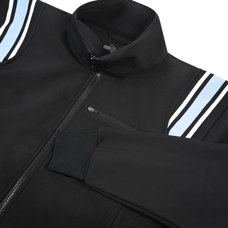 GR8 Call Black/Powder Blue WarmSkin Thermal Umpire Jacket