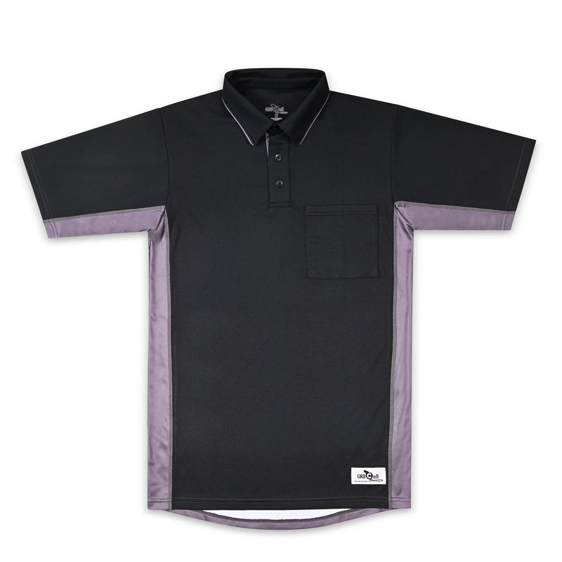 GR8 Call MLB Replica Side Panel Umpire Shirt - Black