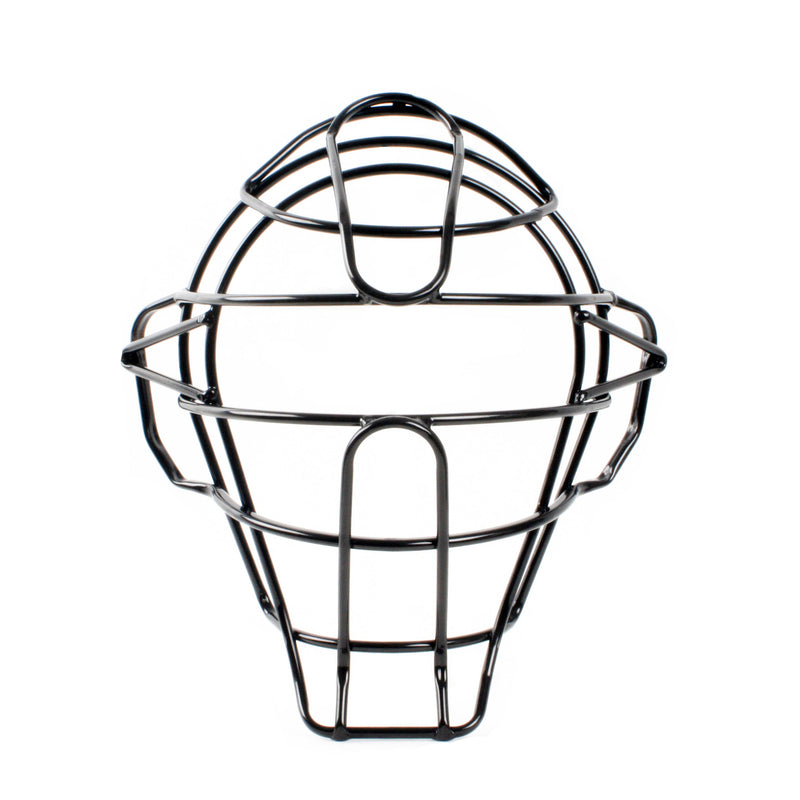 GR8 Call Lightweight Steel Umpire Mask - Genuine Calfskin Leather Pads