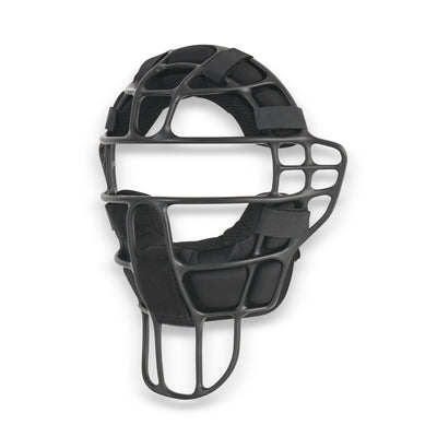 Davis Mirage 12 XCG Magnesium umpire mask with black pads