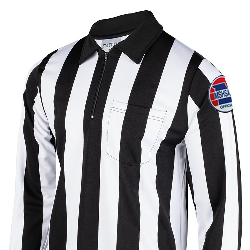 Missouri (MSHSAA) Smitty Football Referee Long Sleeve Shirt