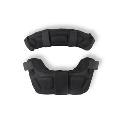 Davis Lycra/Microfiber Suede Black Pad Sock