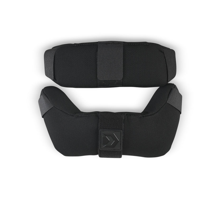 Davis Universal Black Umpire Mask Pads
