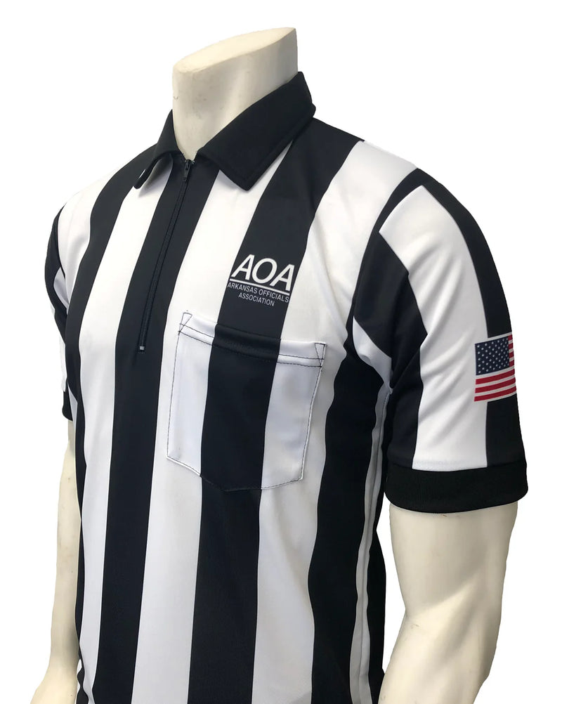 Arkansas (AOA) Smitty 2 1/4" Football Referee Shirt