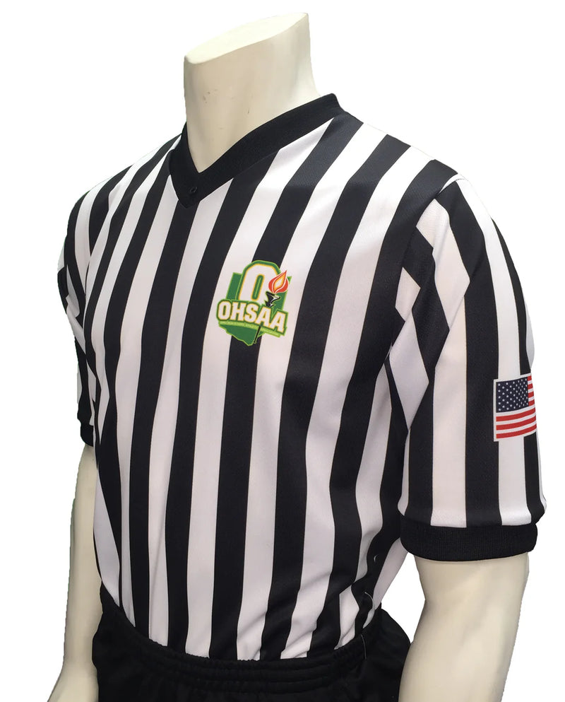 Ohio (OHSAA) Smitty Body Flex Basketball Referee Shirt