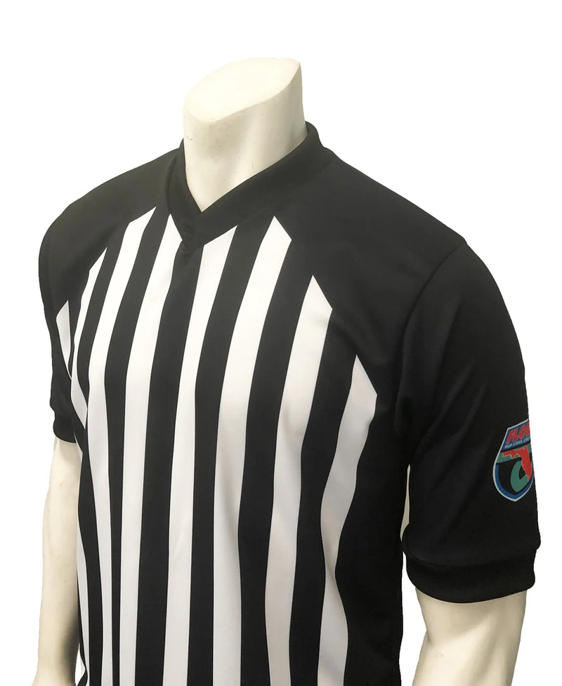 FHSAA Body Flex Sublimated Basketball Referee Shirt