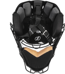 Force3 Defender XS3 Black Umpire Helmet