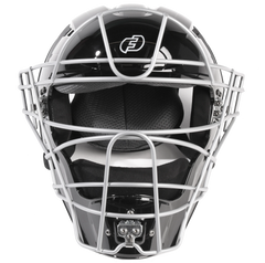 Force3 Defender XS3 Black/Silver Umpire Helmet