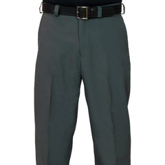 Davis Core Lightweight Flat Front Charcoal Plate Umpire Pant