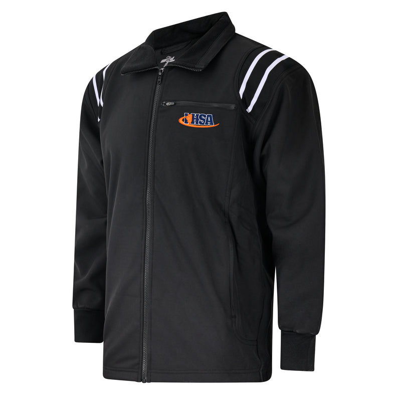 Illinois (IHSA) GR8 Call Black/White WarmSkin Thermal Umpire Jacket