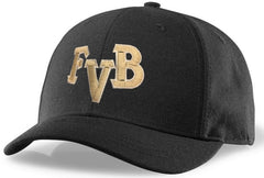 Richardson Black 4-Stitch Combo Umpire Hat (FVB)