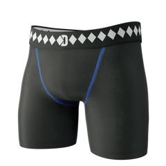 Diamond MMA Compression Shorts with Integrated Quad Strap Jock