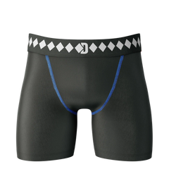 Diamond MMA Compression Shorts with Integrated Quad Strap Jock