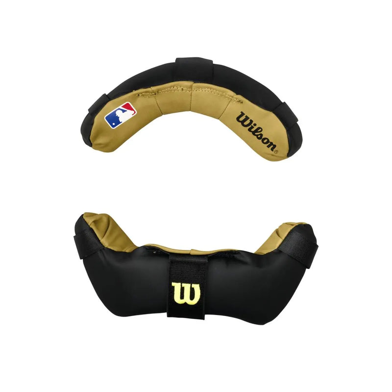 Wilson PU/Leather Two-Tone Umpire Mask Pads
