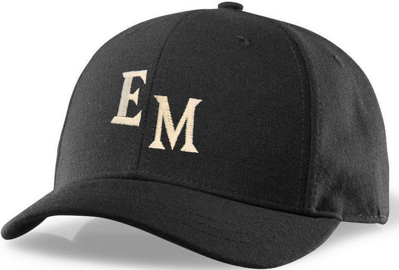 Richardson Black 4-Stitch Combo Umpire Hat (EMBUA)