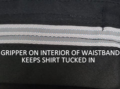 Davis 94X V1 Heather Gray Pleated Expandable Waistband Plate Umpire Pants